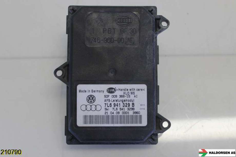 Styreenhet xenon/ballast til Škoda Octavia 2009-2013 (Type II, Fase 2)  (SKODA|7L6 941 329 B||746 959 00 AC)