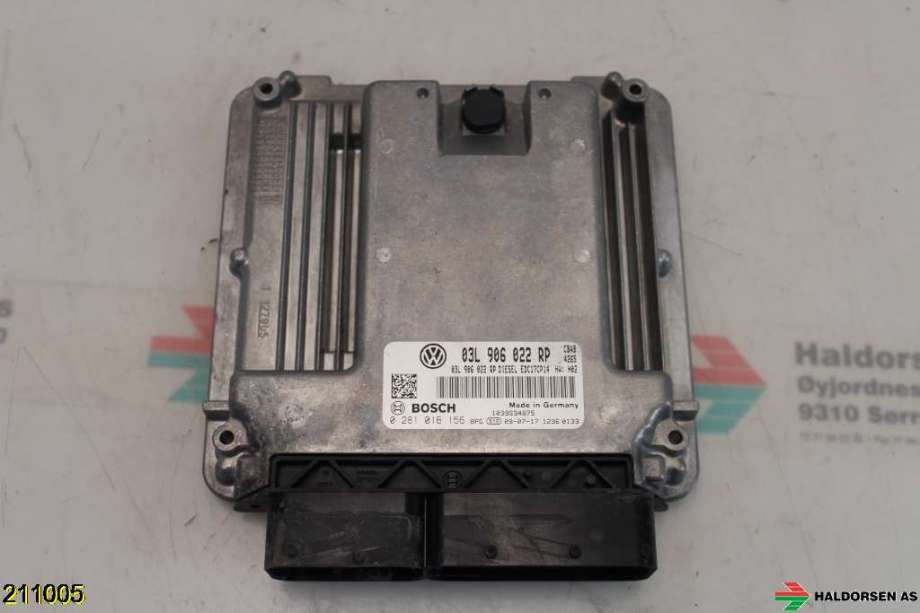 Styreenhet motor til VW Tiguan 2007-2011 (Type I, Fase 1)  (VOLKSWAGEN|03L 990 990 R|)