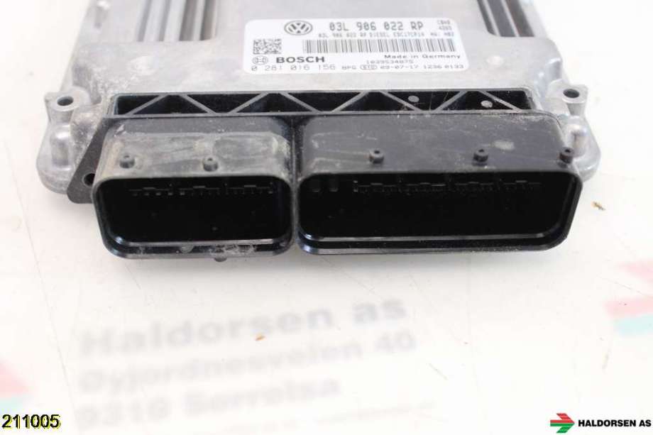 Styreenhet motor til VW Tiguan 2007-2011 (Type I, Fase 1)  (VOLKSWAGEN|03L 990 990 R|)