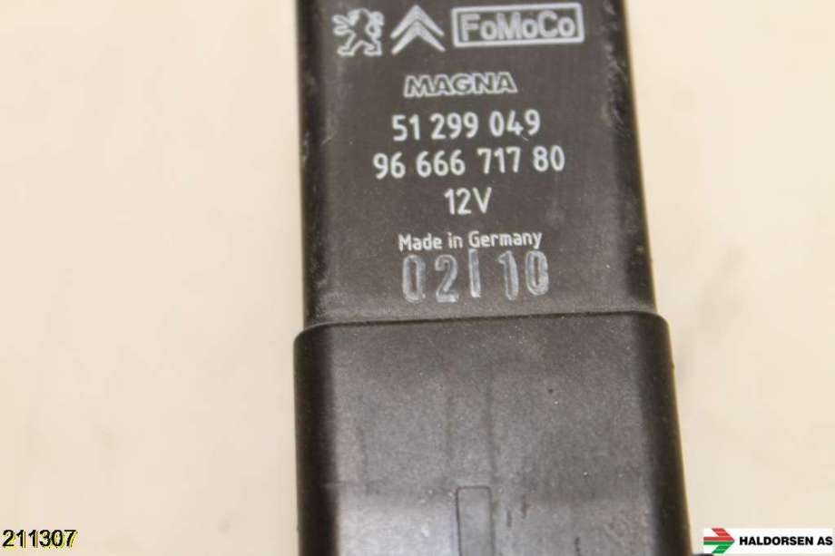 Rele gløde til Ford C-Max 2010-2015 (Type II, Fase 1)  (FORD|51 299 049|)