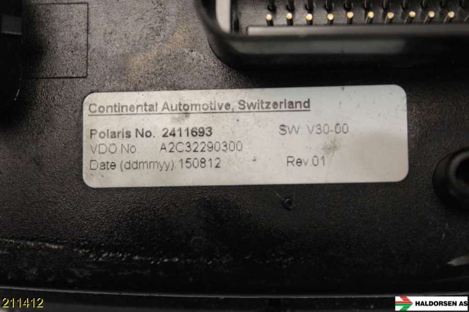 Multimedia display (MCU - Media Controller Unit) til Snøscooter Polaris øvrige 0-->>  (POLARIS 800 RMK 155 PRO||2411693)