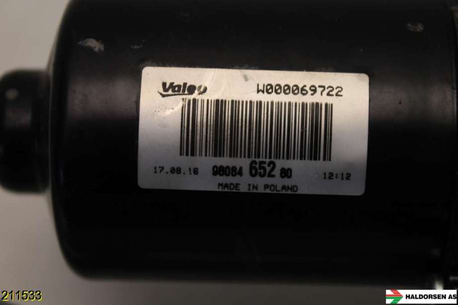 Viskermotor frontrute til Toyota Proace 2016-->> (Type II)  (TOYOTA|SU001A4155||W000067049)
