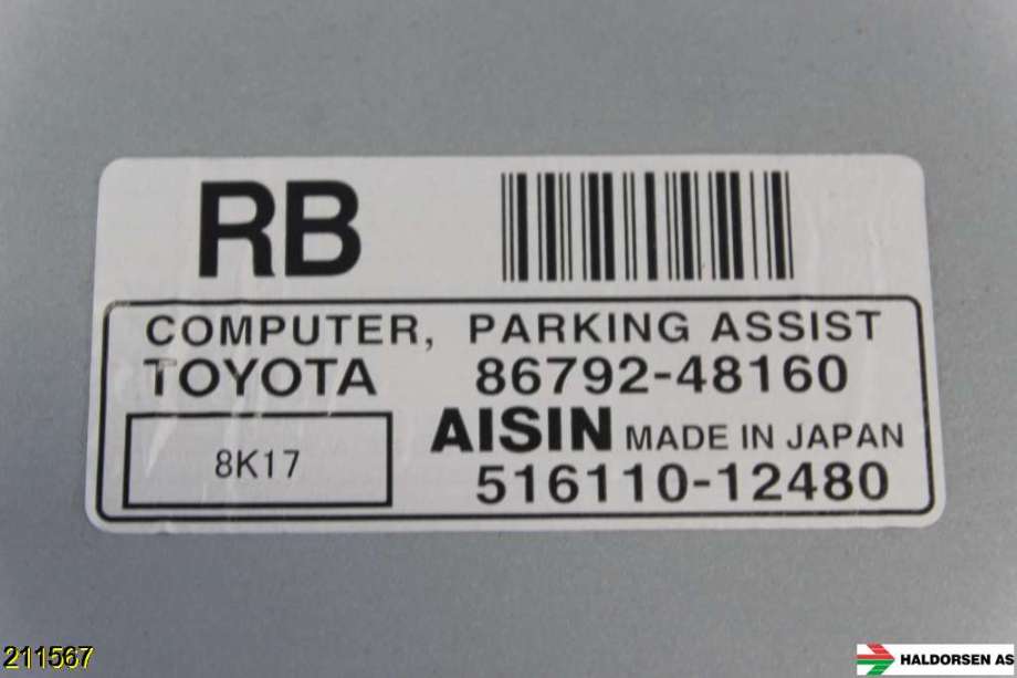 Styreenhet diverse til Lexus RX 2003-2009 (Type II) (XU30) (XU30) (LEXUS|86792-48160|)