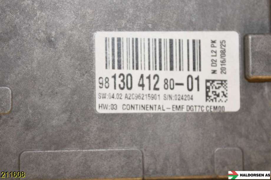 Instrument kjørecomputer til Toyota Proace 2016-->> (Type II)  (TOYOTA|SU001A5005|SU001A5688|98130 412 80-01)