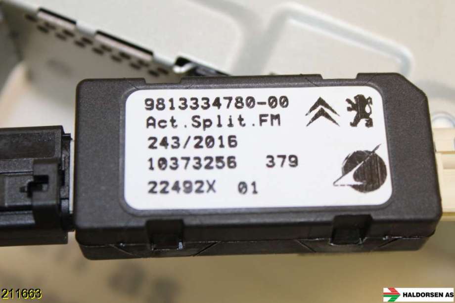 Bilstereo navigasjon til Toyota Proace 2016-->> (Type II)  (TOYOTA|SU001A7189||9817441680)