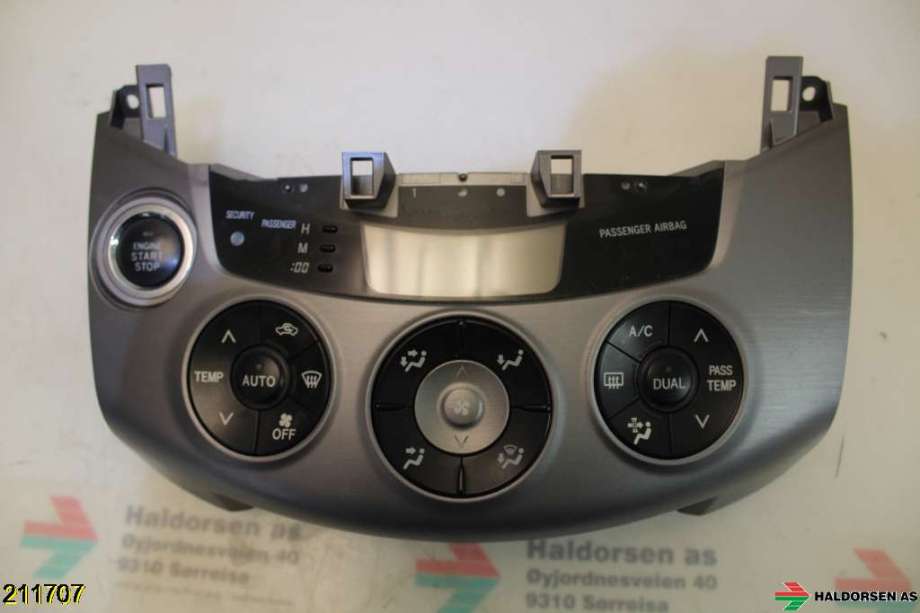 Varmeapparat betjening til Toyota RAV4 2006-2009 (Type III, Fase 1)  (TOYOTA|5590042250B0|5590042250|)
