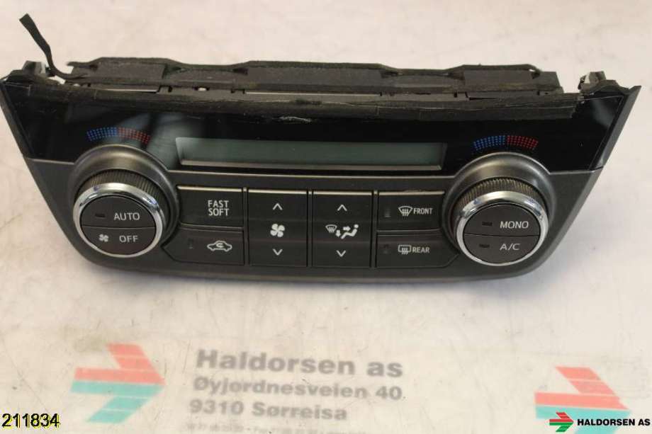 Varmeapparat betjening til Toyota RAV4 2013-2015 (Type IV, Fase 1)  (TOYOTA|55900-42410|)