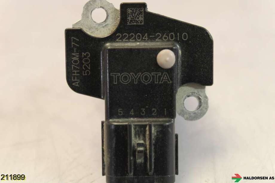 Luftmengde/luftmassemåler til Toyota RAV4 2013-2015 (Type IV, Fase 1)  (TOYOTA|2220426010|)