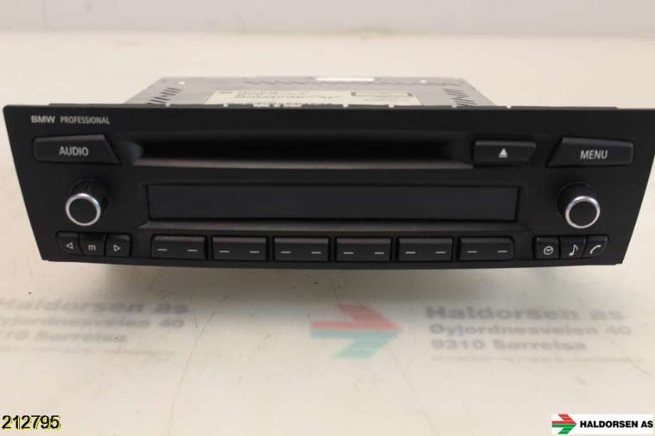 Bilstereo til BMW 3-Serie, 2005-2011 (E90/E91/E92/E93) (E90/E91/E92/E93) (BMW|65 12 9 268 807)