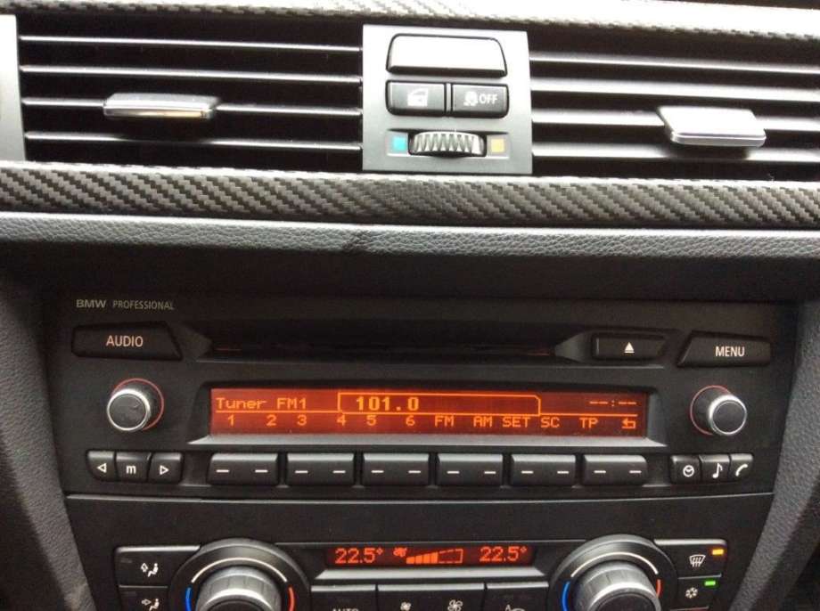 Bilstereo til BMW 3-Serie 2005-2011 (E90/E91/E92/E93) (E90/E91/E92/E93) (BMW|65 12 9 268 807||6512 9258167-01)