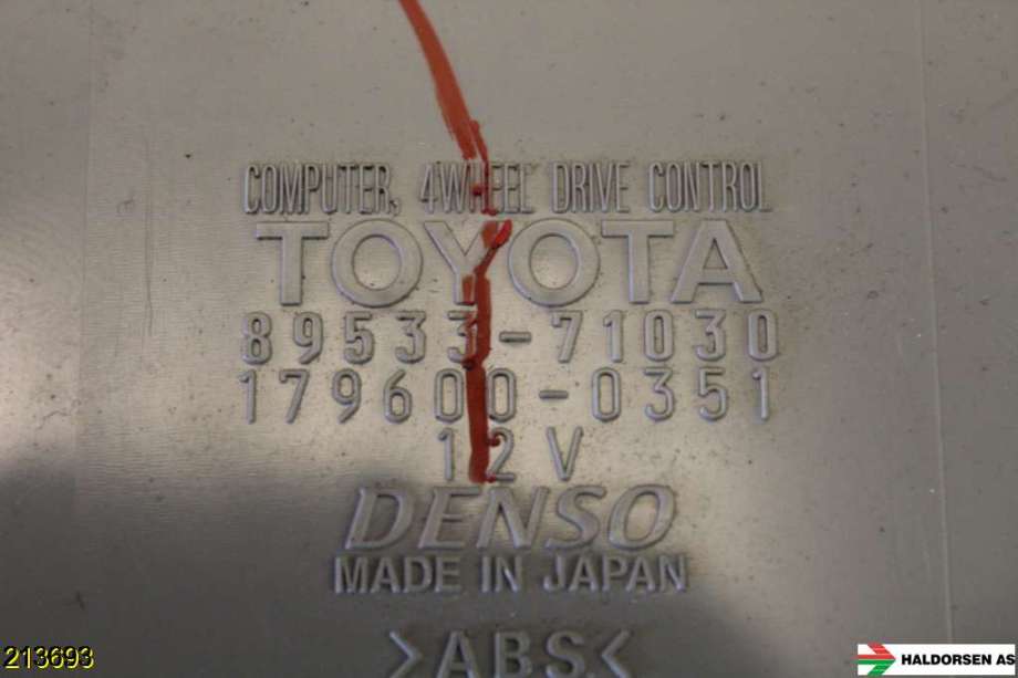 Styreenhet diverse til Toyota Hilux 2006-2011  (TOYOTA||89533-71030)