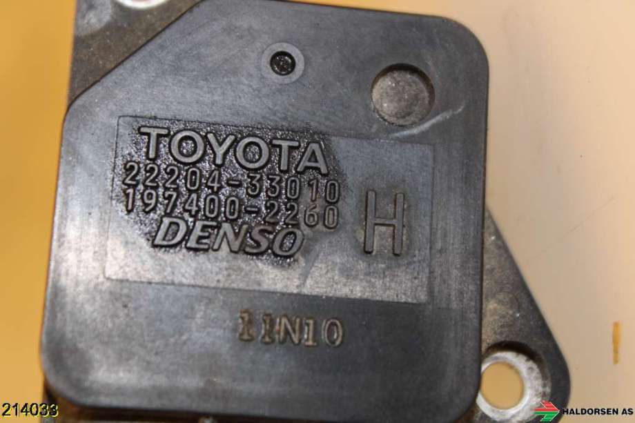 Luftmengde/luftmassemåler til Toyota Hiace 2007-2012 (Fase 3)  (TOYOTA|2220433010|)