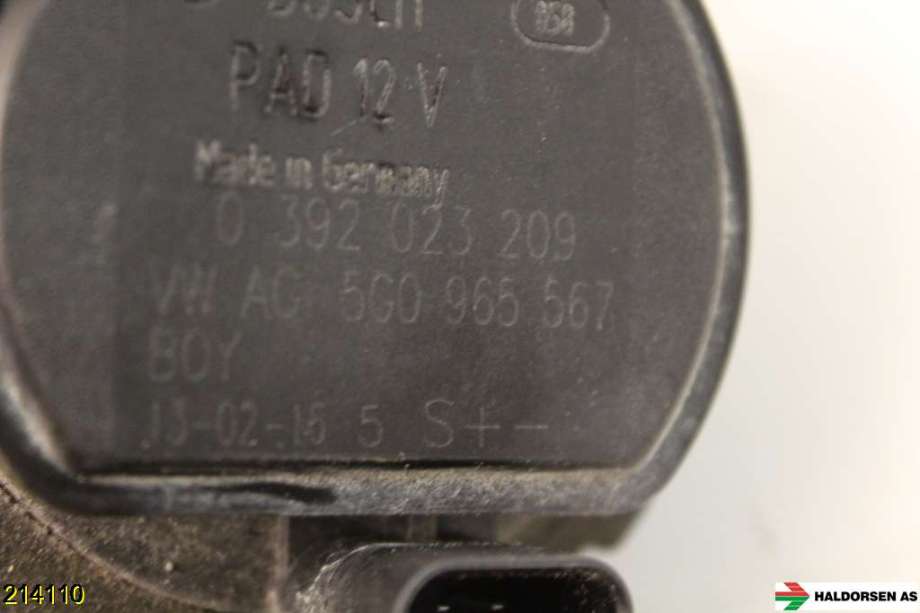 Vannpumpe til Audi A3 2012-2016 (Type III, Fase 1)  (AUDI||5G0 965 587)