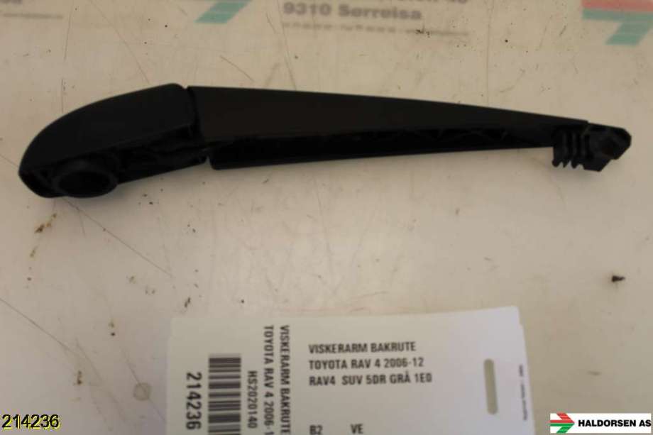 Viskerarm bakrute til Toyota RAV4, 2006-2009 (Type III, Fase 1)  (TOYOTA|8524142070)