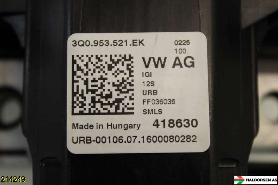 Bryter combi til VW Tiguan 2016-2020 (Type II, Fase 1)  (VOLKSWAGEN|5Q0 953 502 AJ||3QO 953 521 EK)
