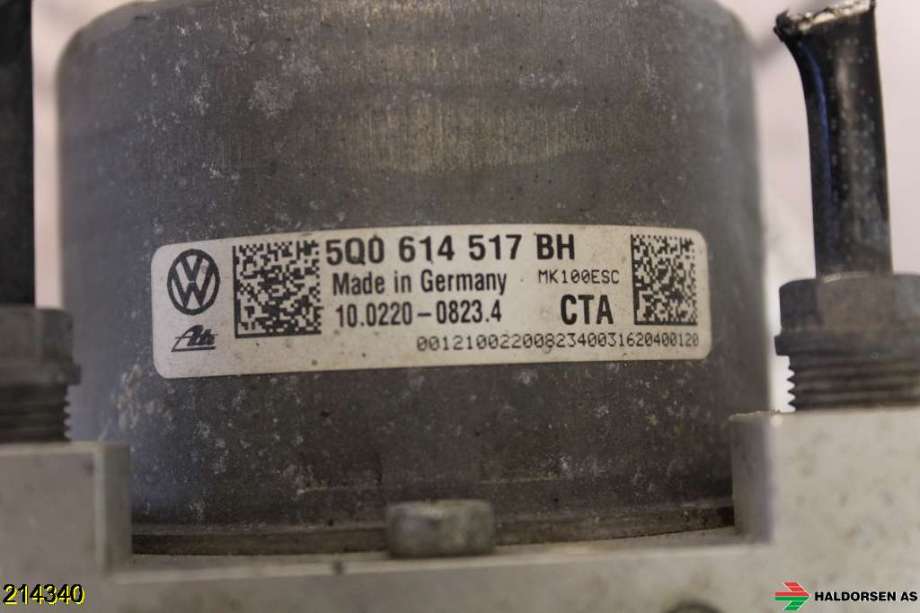 ABS sentral til VW Tiguan 2016-2020 (Type II, Fase 1)  (VOLKSWAGEN|5Q0 614 517 BH|)