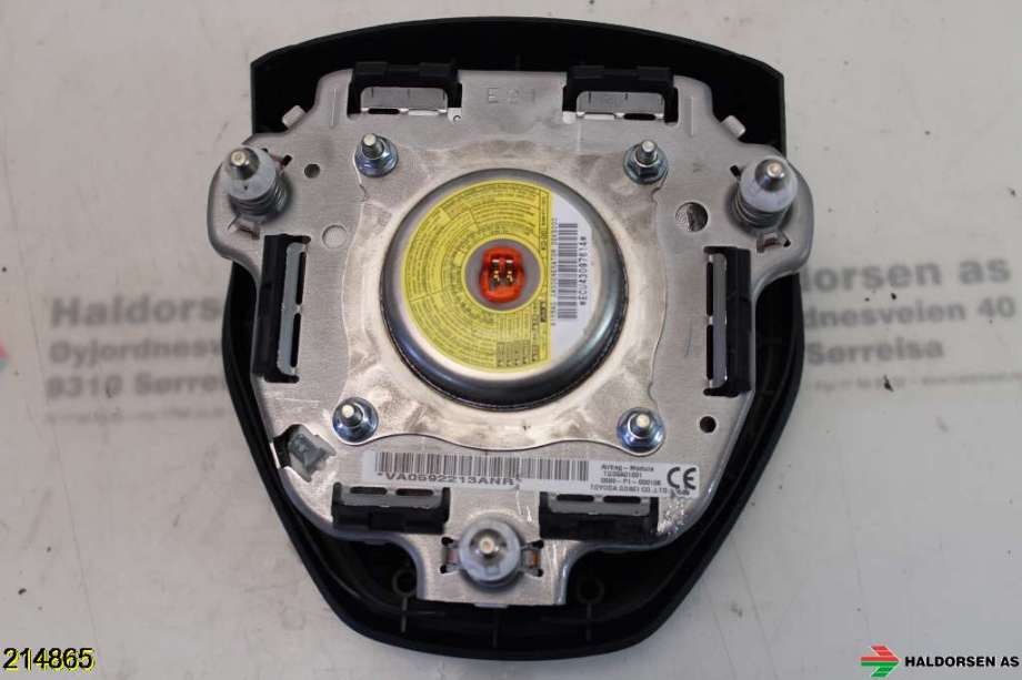 Airbag rattpute til Toyota RAV4 2013-2015 (Type IV, Fase 1)  (TOYOTA|4513042201C0|)