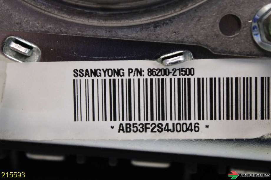 Airbag rattpute til SsangYong Rexton 2004-2006 (Fase 2) (Y200) (Y200) (SSANGYONG||86200-21500)