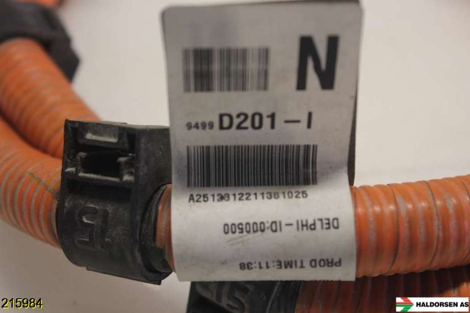 Kabel høy volt (HV) hybrid til Mitsubishi Outlander 2015-->> (Type III, Fase 2)  (MITSUBISHI|9499D201-I|)