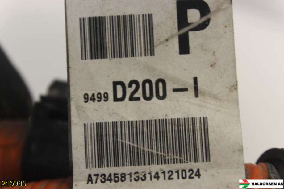 Kabel høy volt (HV) hybrid til Mitsubishi Outlander 2015-->> (Type III, Fase 2) (MITSUBISHI|9499D200-I|)