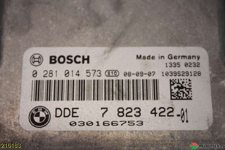 Styreenhet motor til BMW 1-Serie 2004-2011 (E81/E82/E87/E88) (E81/E82/E87/E88) (BMW||13 61 8 518 167|7 823 422-01)