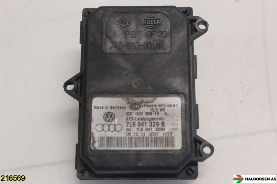 Styreenhet diverse til Škoda Superb 2008-2015 (Type II)  (SKODA|7L6 941 329 B|)