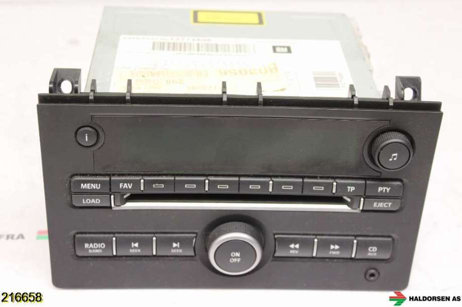Bilstereo til Saab 9-3 2003-2007 (Type II, Fase 1) (SAAB|12777282|)