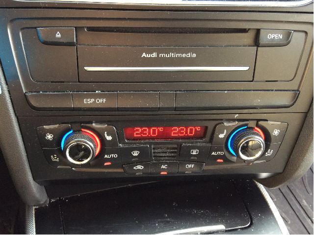 Varmeapparat betjening til Audi A4, Allroad 2009-2016 (Type I) (B8) (B8) (AUDI|8T1 820 043 AK|)