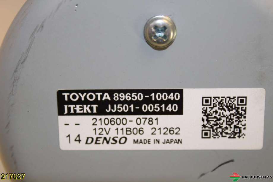 Rattaksel elektrisk servo til Toyota C-HR 2016-->>  (TOYOTA|4520A-F4030||89650-10040)