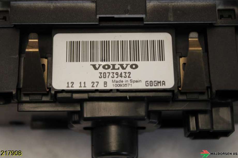Bryter lys til Volvo V60 2010-2013 (Type I, Fase 1)  (VOLVO|31443846|)