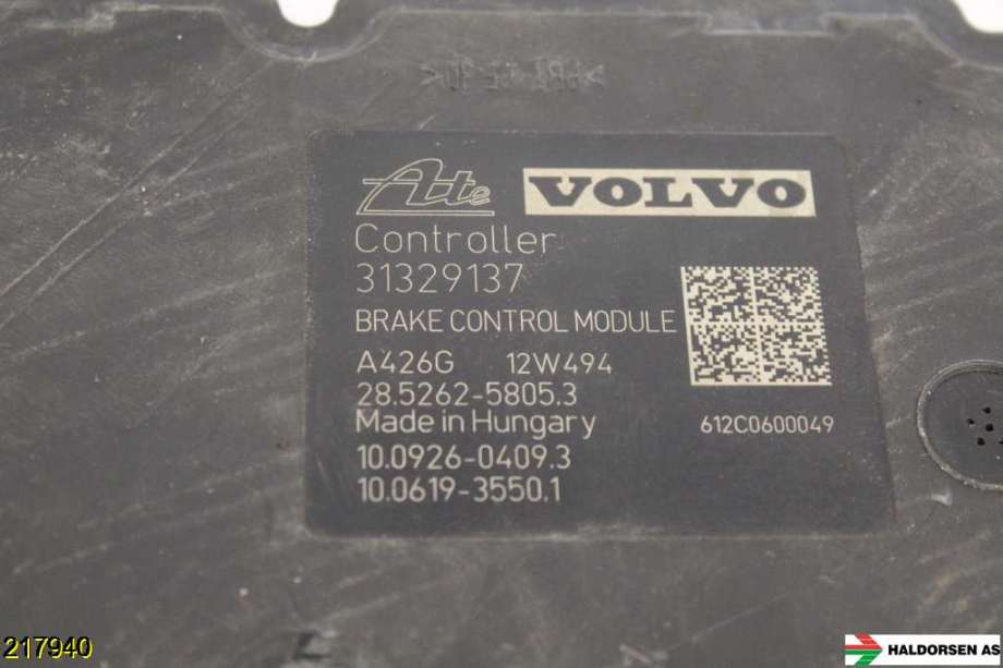 ABS sentral til Volvo V60 2010-2013 (Type I, Fase 1)  (VOLVO|31329138|)