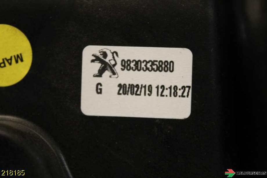 Ruteheis til Peugeot Partner 2019-->> (Type III)  (PEUGEOT|98 303 358 80||9830335880)