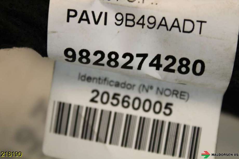 Ledningsnett til Peugeot Partner 2019-->> (Type III)  (PEUGEOT|98 282 743 80||9828274280)