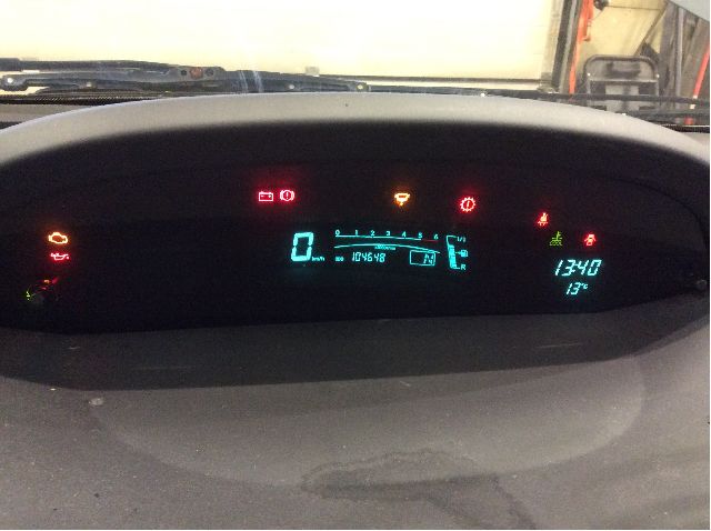 Instrumentpanel til Toyota Yaris 2006-2009 (Type II, Fase 1) (TOYOTA|838000D630|)