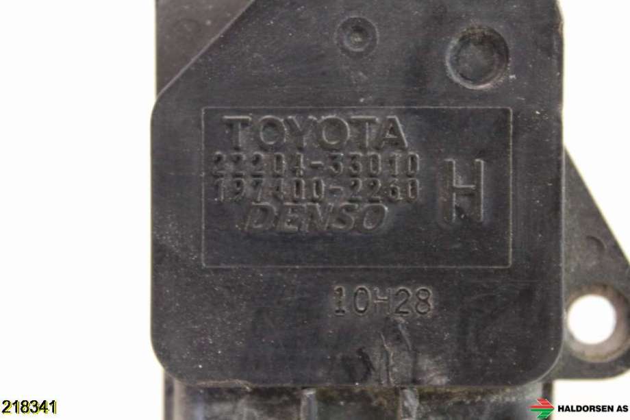 Luftmengde/luftmassemåler til Toyota Yaris 2006-2009 (Type II, Fase 1)  (TOYOTA|2220433010|)