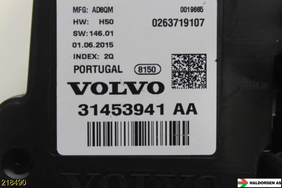 Instrumentpanel til Volvo XC90 2015-2025 (Type II)  (VOLVO|36010343||31453941)