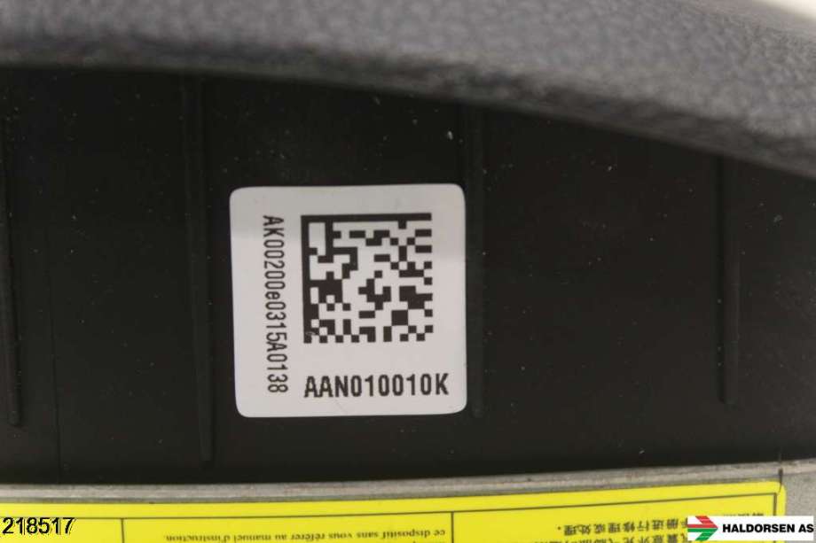 Airbag rattpute til SsangYong Rexton 2018-->> (Y400) (Y400) (SSANGYONG|86201-38500|AB 54AG UJ3K224|)