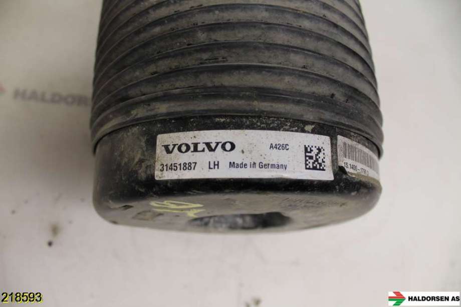 Fjær foran nivå luftpute/belg til Volvo XC90 2015-2025 (Type II)  (VOLVO|31476427|)