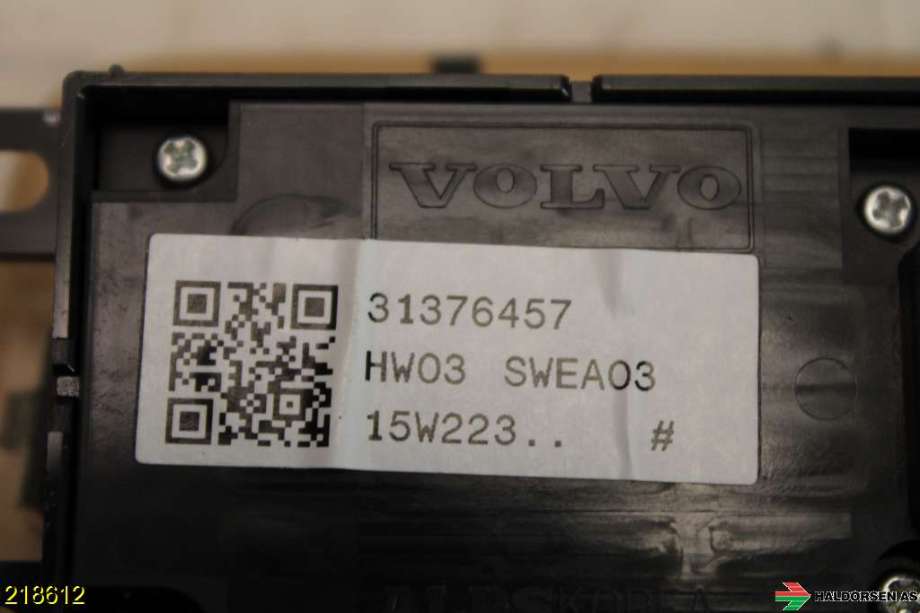 Bryter ruteheis til Volvo XC90 2015-2025 (Type II)  (VOLVO|31676500||31376457)