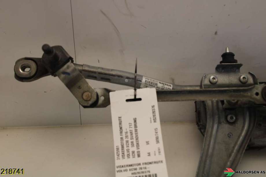 Viskermotor frontrute til Volvo XC90 2015-2025 (Type II)  (VOLVO|31425981|)