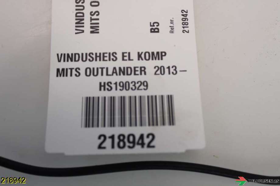 Ruteheis venstre til Mitsubishi Outlander, 2015-->> (Type III, Fase 2)  (MITSUBISHI|)
