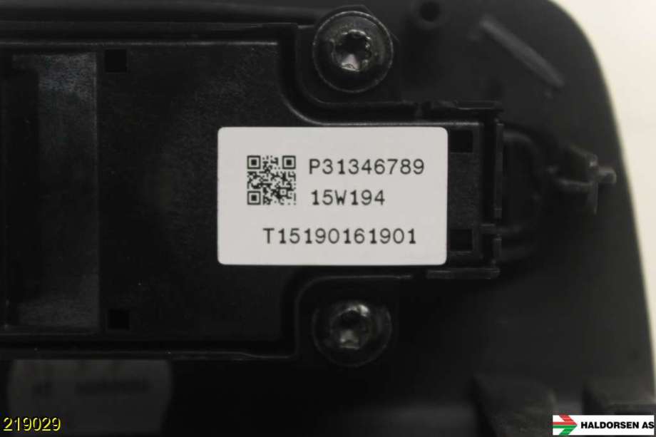 Varmeapparat betjening til Volvo XC90 2015-2025 (Type II)  (VOLVO|31346789|)