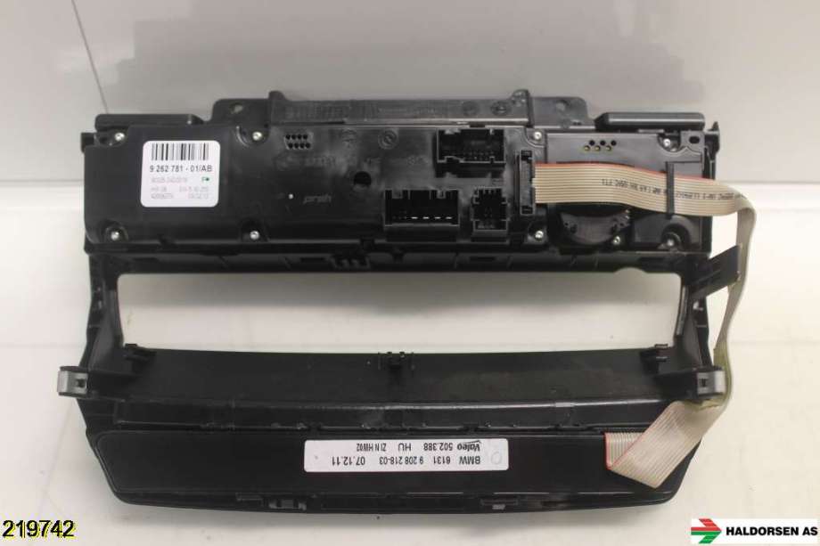 Varmeapparat betjening til BMW X5 2007-2013 (E70) (E70) (BMW|64 11 9 310 449|)