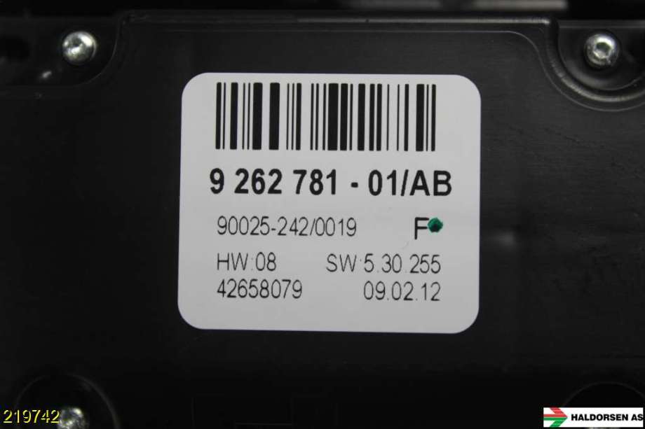 Varmeapparat betjening til BMW X5 2007-2013 (E70) (E70) (BMW|64 11 9 310 449|)