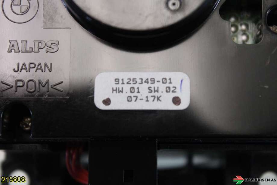 Bryter diverse til BMW X5 2007-2013 (E70) (E70) (BMW|65 82 9 125 349||9125349-01)