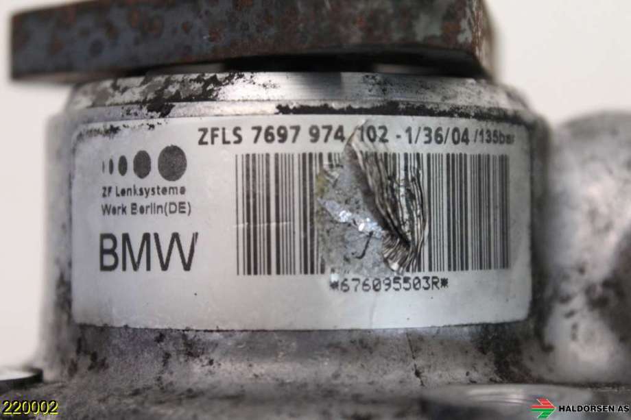 Servo pumpe mekanisk til BMW 5-Serie 2003-2010 (E60/E61) (E60/E61) (BMW|32 41 6 783 430||FLS 7697 974 102)