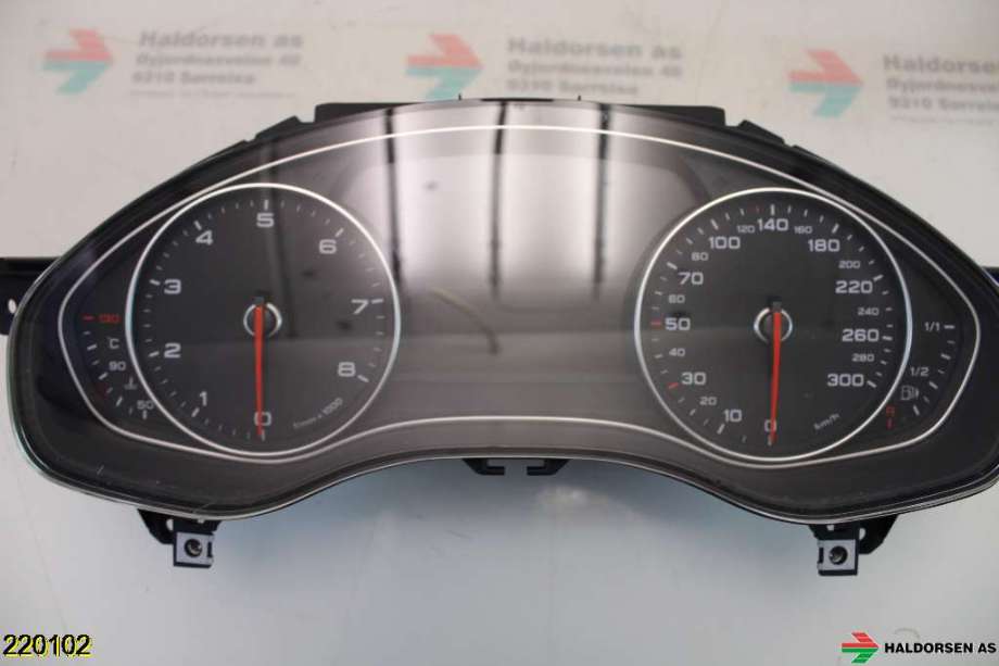 Instrumentpanel til Audi A6 2011-2014 (Type IV, Fase 1) (C7) (C7) (AUDI|4G8 920 932 B|)