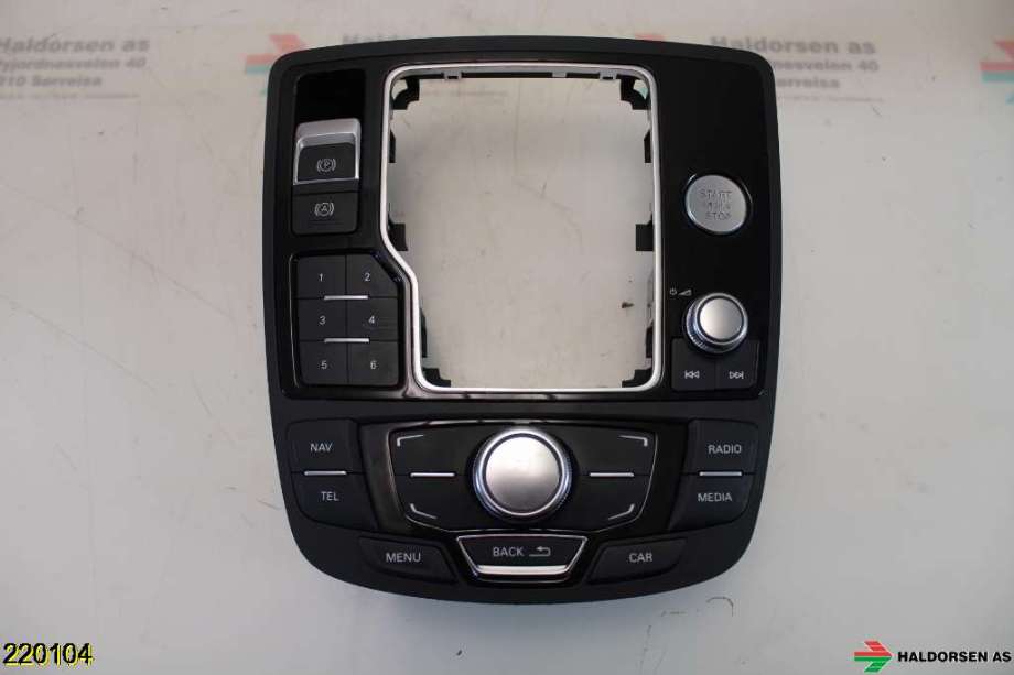 Bryter diverse til Audi A6 2011-2014 (Type IV, Fase 1) (C7) (C7) (AUDI|4G1 919 710 E|)