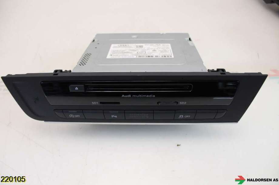 Bilstereo navigasjon til Audi A6 2011-2014 (Type IV, Fase 1) (C7) (C7) (AUDI|4G0 035 193 FX|4G0 035 193 F|)