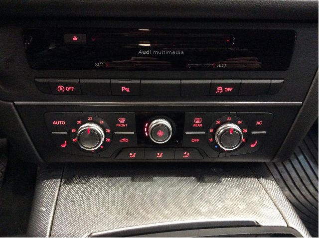 Varmeapparat betjening til Audi A6 2011-2014 (Type IV, Fase 1) (C7) (C7) (AUDI|4G0 820 043 AC|)